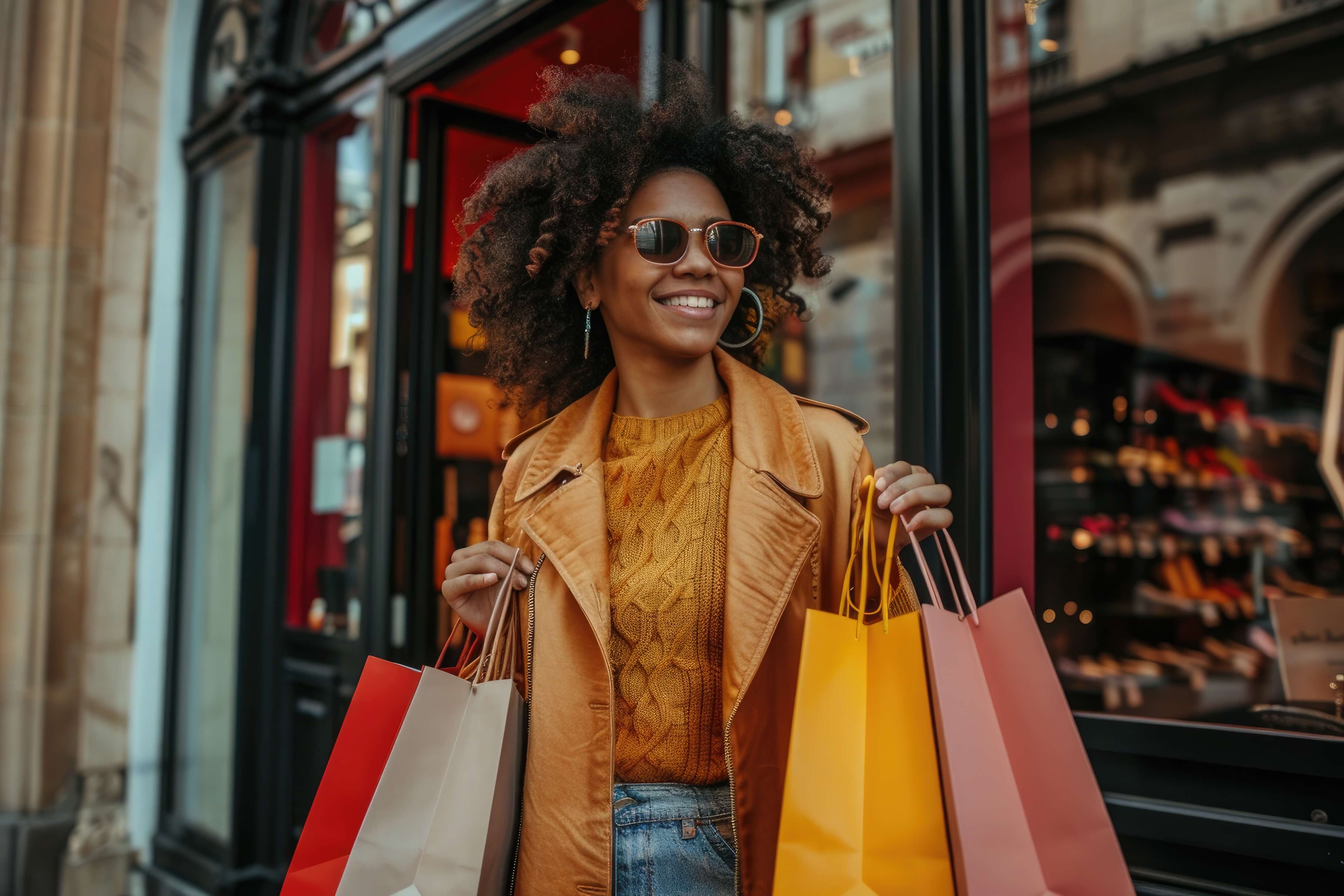 Blog image - Happy customer shopping