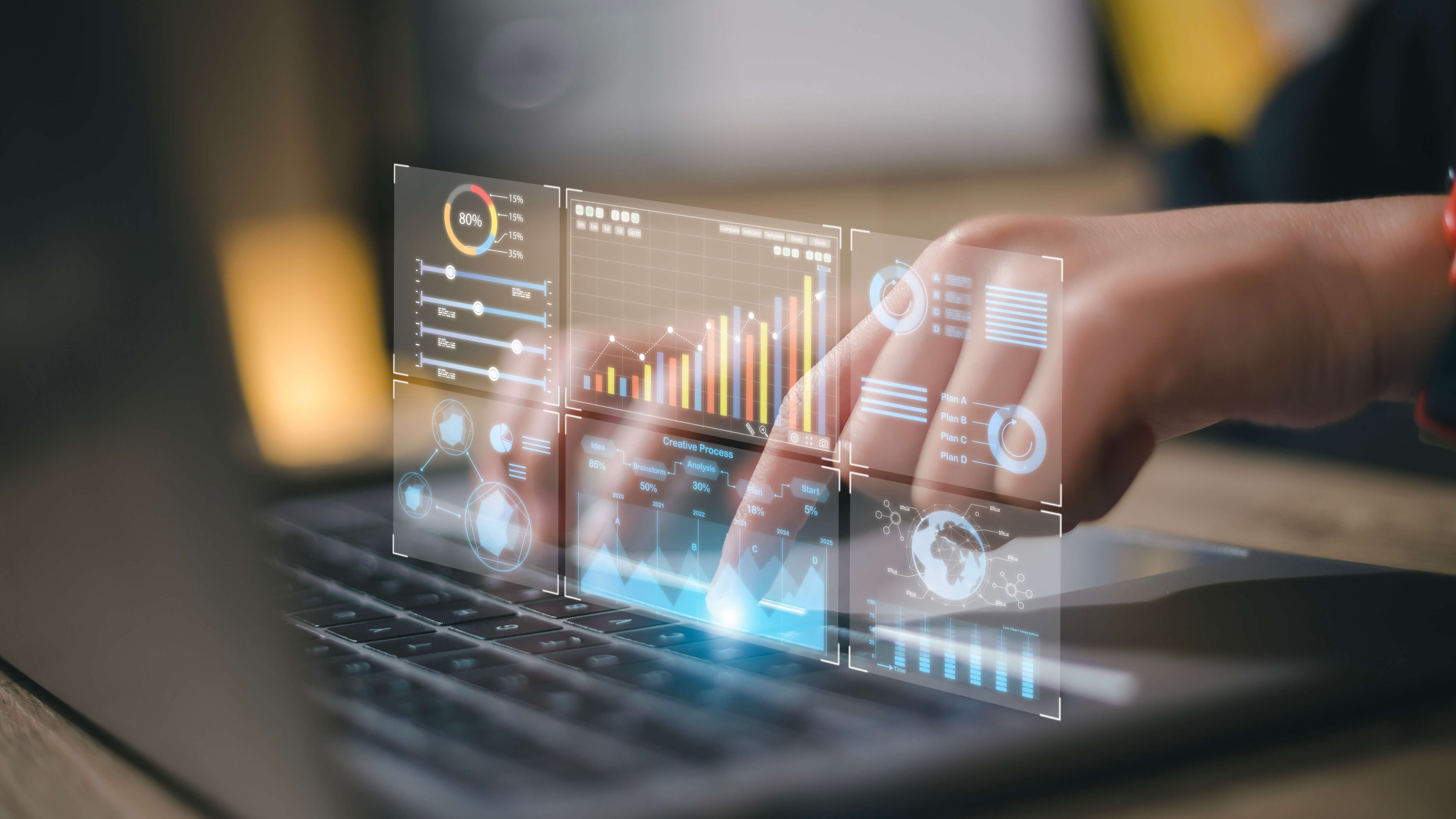 Customer data on laptop
